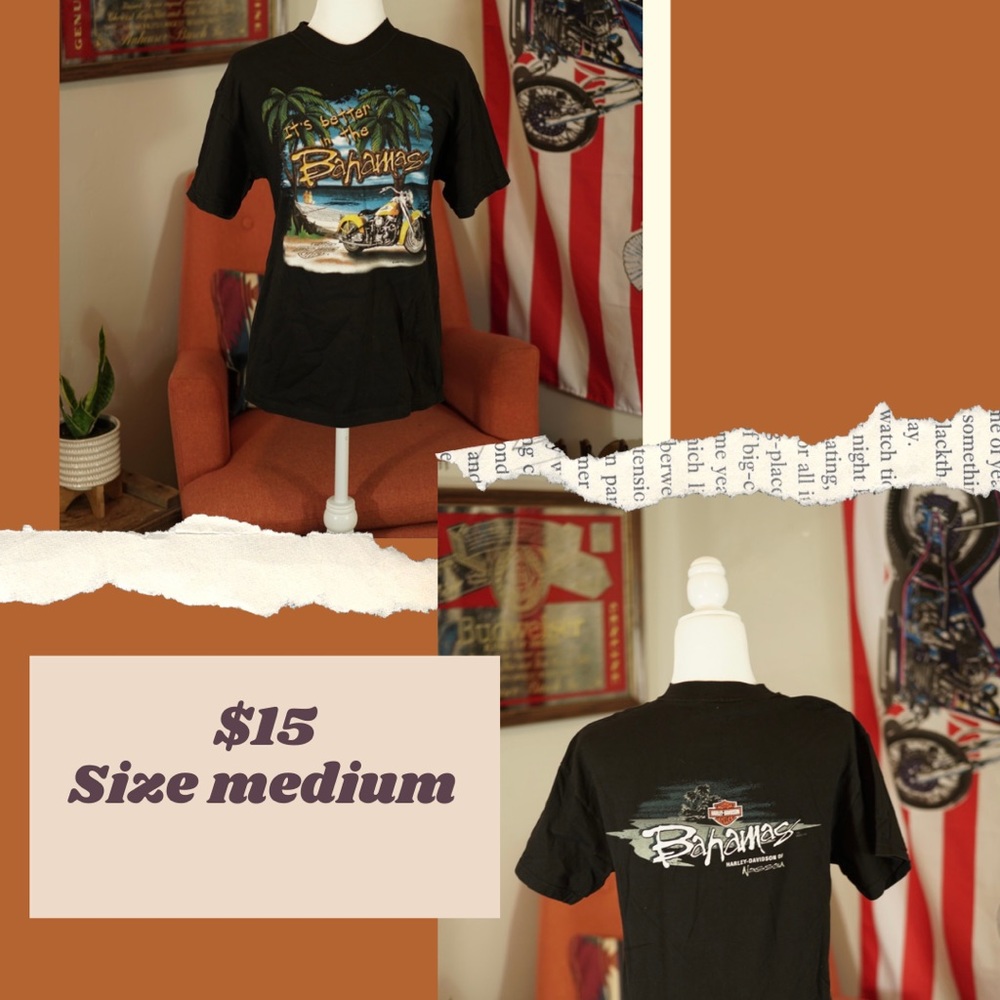 Harley Davidson Bahamas Tee Shirt
